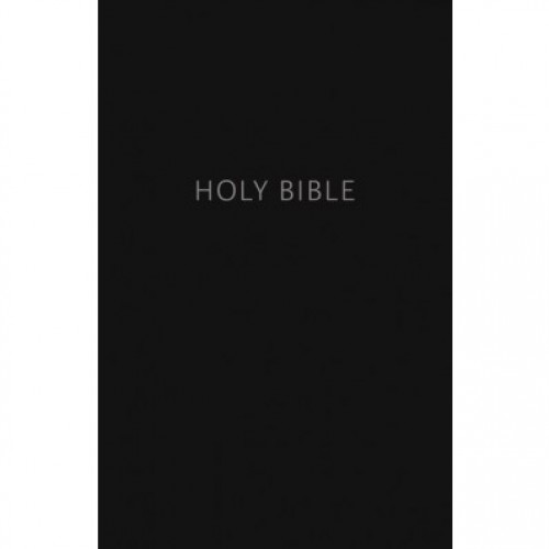 Anglais, Bible NKJV, Pew Bible, reliée, noire