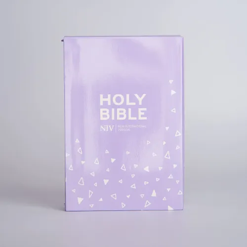 Anglais, Bible New International Version, poche, souple, lilas, fermeture éclair