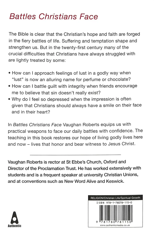 Battles Christians Face - Tackling Big Issues with Confidence