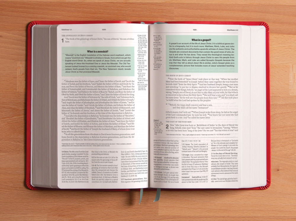 Anglais, Bible ESV, Reformation Study Bible - brochée, grise