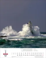 Calendrier Phares, Leuchttürme, Lighthouses - trilingue allemand, français, anglais - Calendrier...