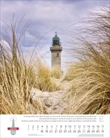 Calendrier Phares, Leuchttürme, Lighthouses - trilingue allemand, français, anglais - Calendrier...