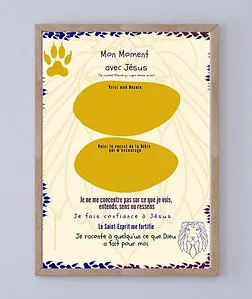 Tableau de prière "Lion"