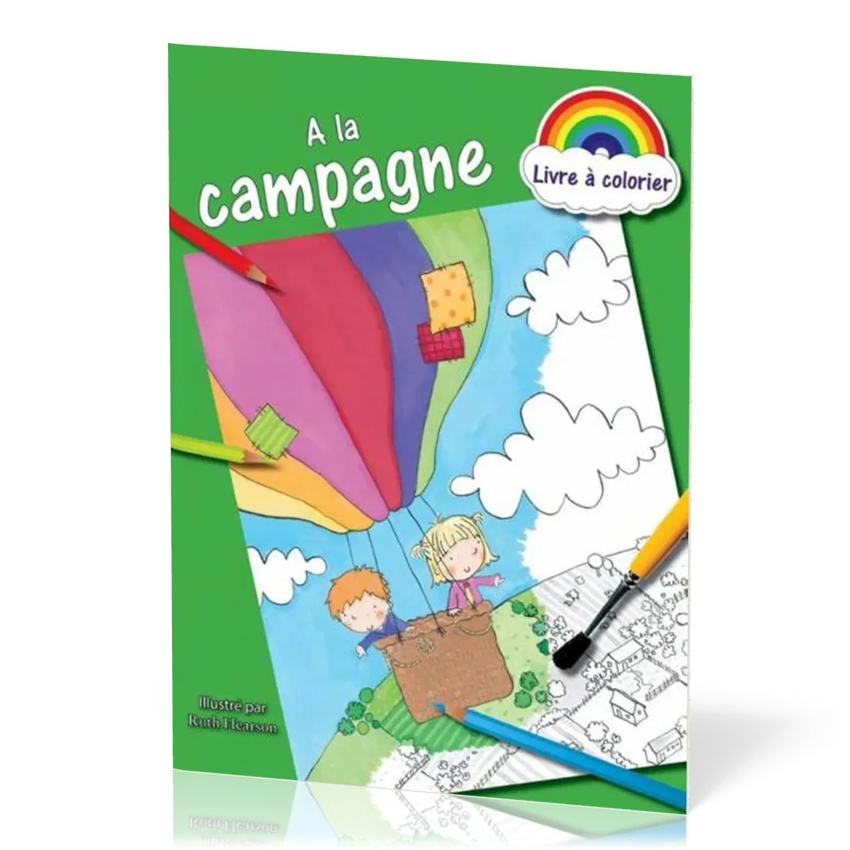 À la campagne - livre à colorier