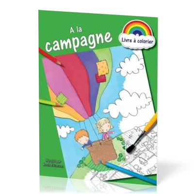 À la campagne - livre à colorier