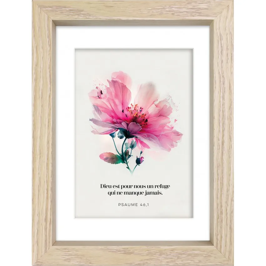 Mon cadre inspiration - Dieu est pour nous un refuge… - "Dieu est pour nous un refuge qui ne...
