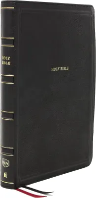 Anglais, Bible de référence NKJV, gros caractères - NKJV Deluxe Reference Bible, Center-Column...