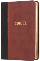 Allemand, Bible Schlachter 2000 [poche] références, parallèles, duotone gris-brun, tr.or