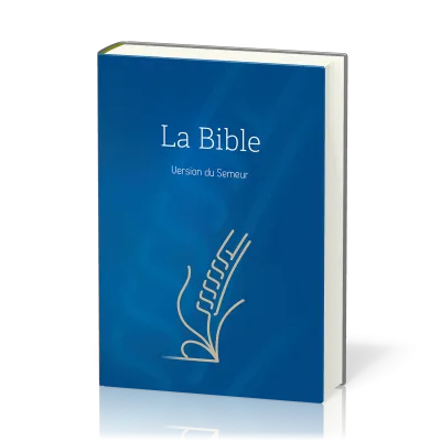 Bible Semeur 2015 compacte, couverture rigide bleue, tranche blanche