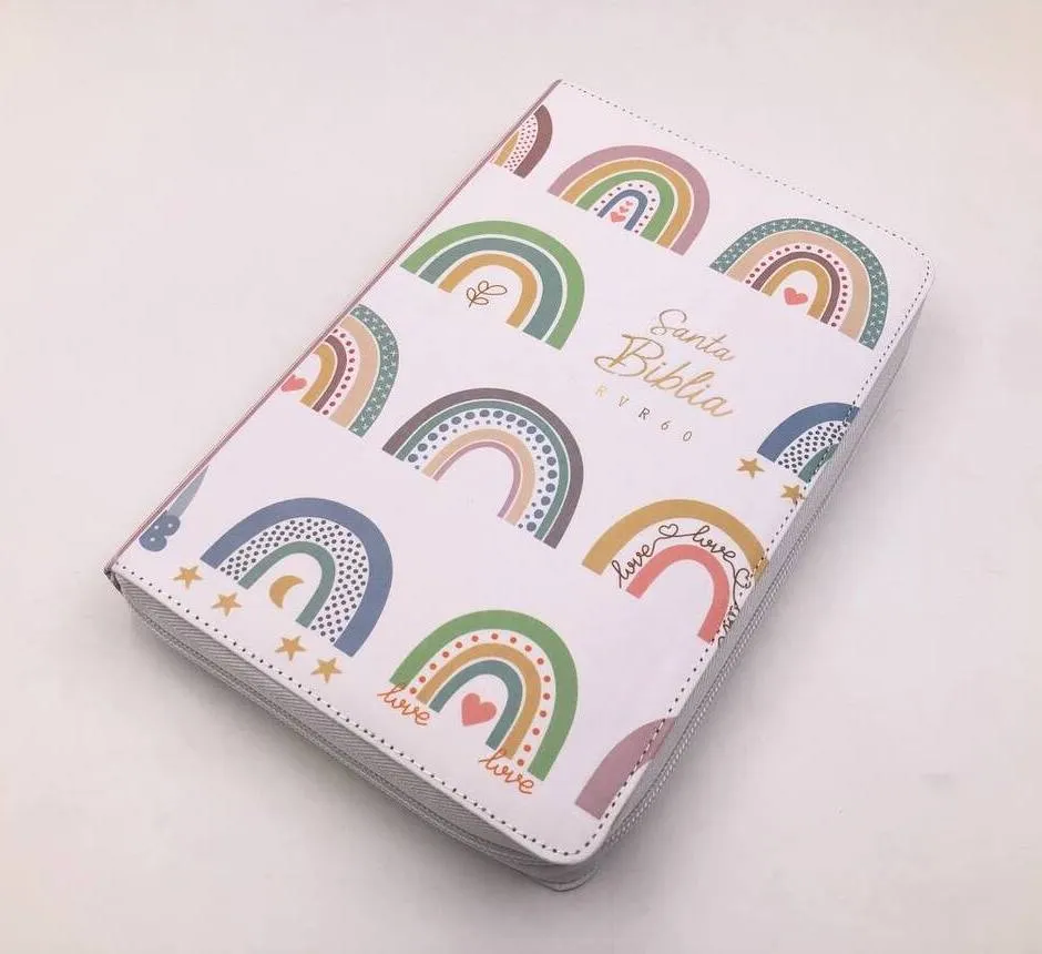 Espagnol, Bible Reina Valeira 1960, souple, gros caractères, fermeture éclair