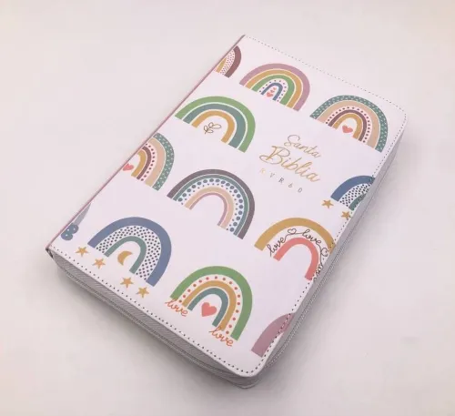 Espagnol, Bible Reina Valeira 1960, souple, gros caractères, fermeture éclair