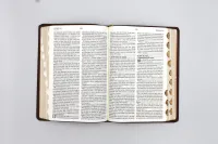 Portugais, Bible Almeida RC Révisée et Corrigée - marron, grands caractères, corcondance,...