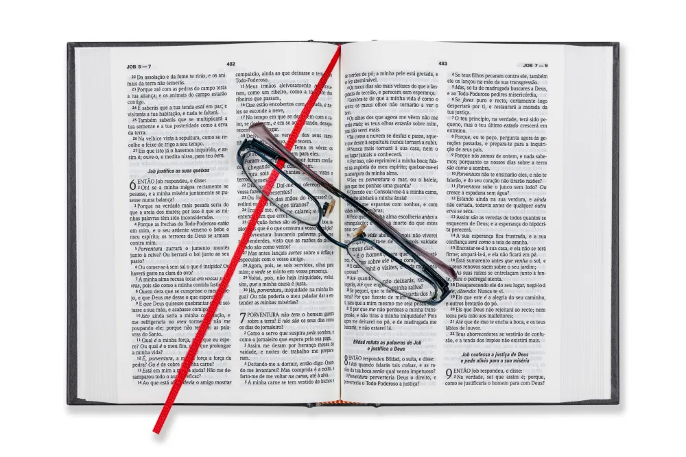 Portugais, Bible Almeida RC, révisée et corrigée - couverture rigide, vinyle noir