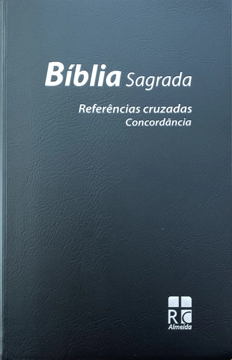 Portugais, Bible Almeida RC révisée et corrigée - références croisées et concordance, vinyle noir