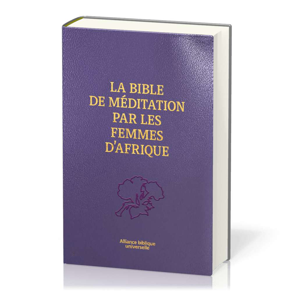 Bible NFC, Bible de méditation par les femmes d'Afrique - semi-rigide, similicuir violet, tranche...