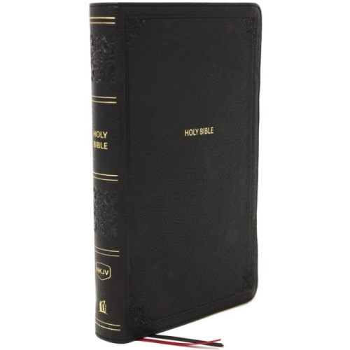 Anglais, Bible, NKJV, compacte, similicuir noir - End-of-Verse Reference Bible, Compact,...