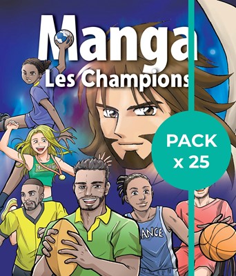 Manga Les Champions [Lot de 25] - (édition sportive de l'Évangile en manga)