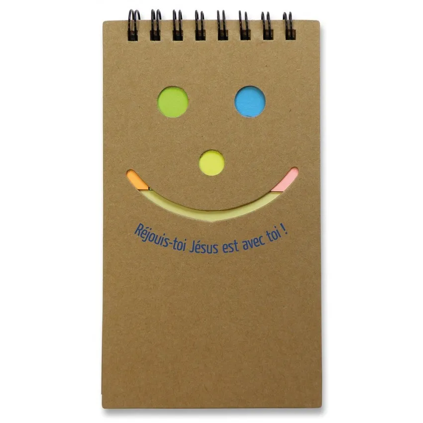 Carnet de note+Post-it Réjouis-toi…