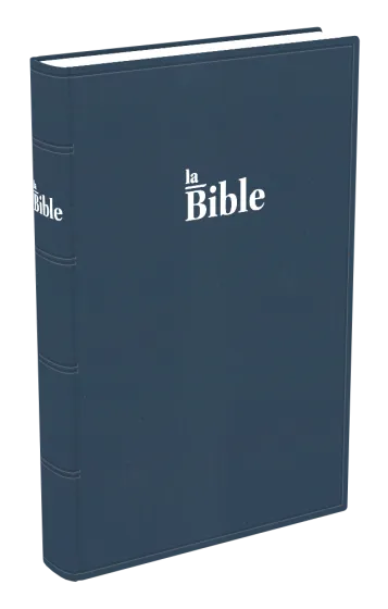 Bible Darby, grand format, bleu - couverture bleu