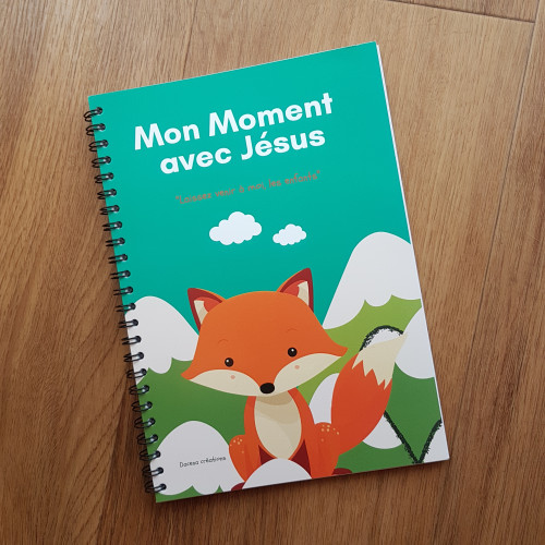 Carnet de prière "Renard" Mon moment avec Jésus