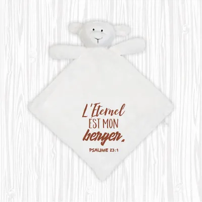 Doudou "L'Eternel est mon berger" Psaume 23.1