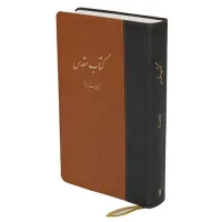 Farsi (Persan), Bible NMV - [traduction moderne] similicuir, souple, bicolore gris-brun