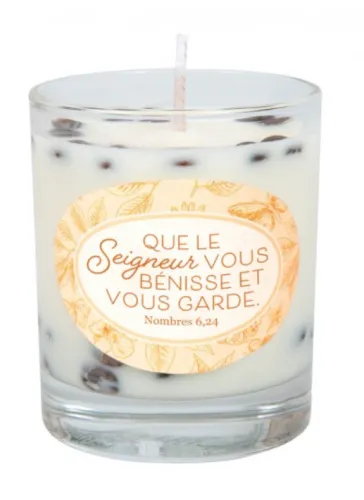 Bougie parfumée vanille et café