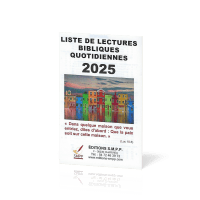 Liste de lectures bibliques 2026