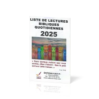 Liste de lectures bibliques 2026