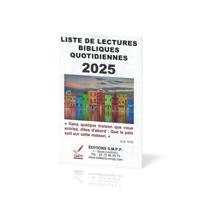Liste de lectures bibliques 2026