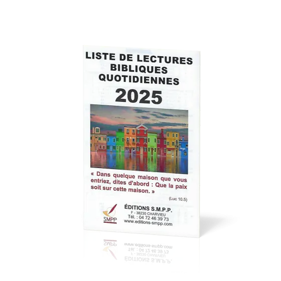 Liste de lectures bibliques 2026