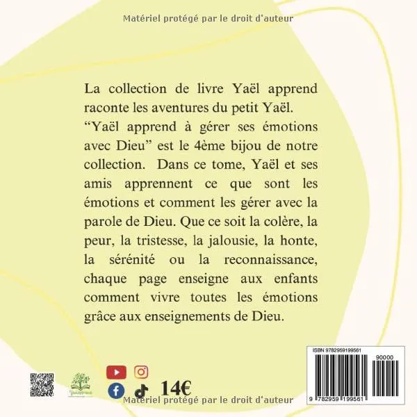 Yaël apprend à gérer ses émotions avec Dieu