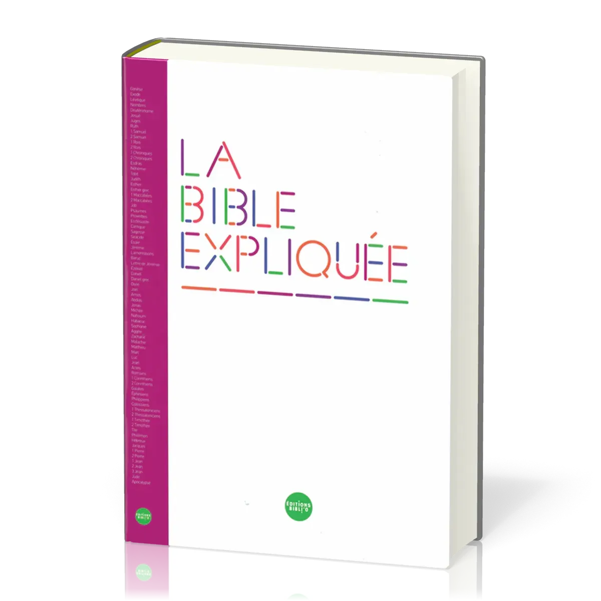 Bible expliquée (La) - édition catholique (avec deutérocanoniques)