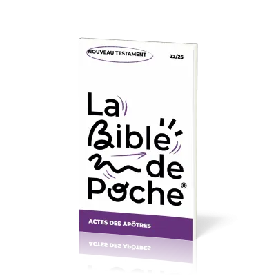 Actes des apôtres (Les) - La Bible de poche, volume 22/25