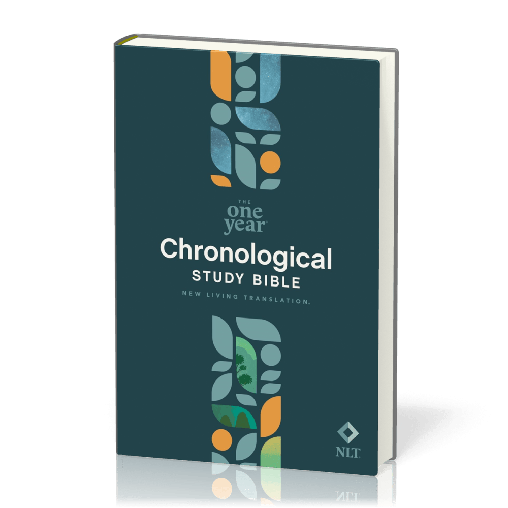 Anglais, Bible NLT, The One Year Chronological Bible - Hardcover