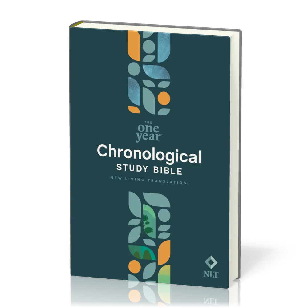 Anglais, Bible NLT, The One Year Chronological Bible - Hardcover