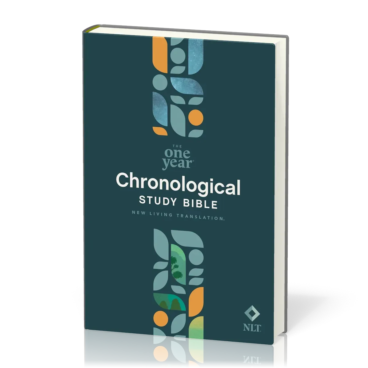 Anglais, Bible NLT, The One Year Chronological Bible - Hardcover