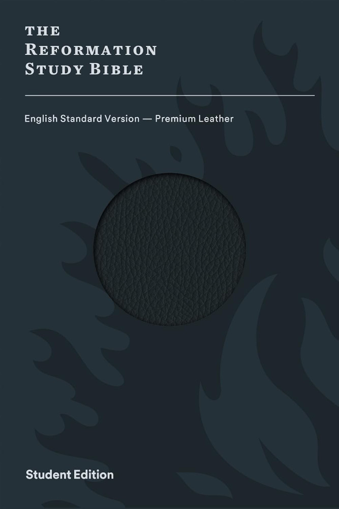 Anglais, Bible ESV, Reformation Study Bible, Student Edition - Midnight Blue, Premium Leather...