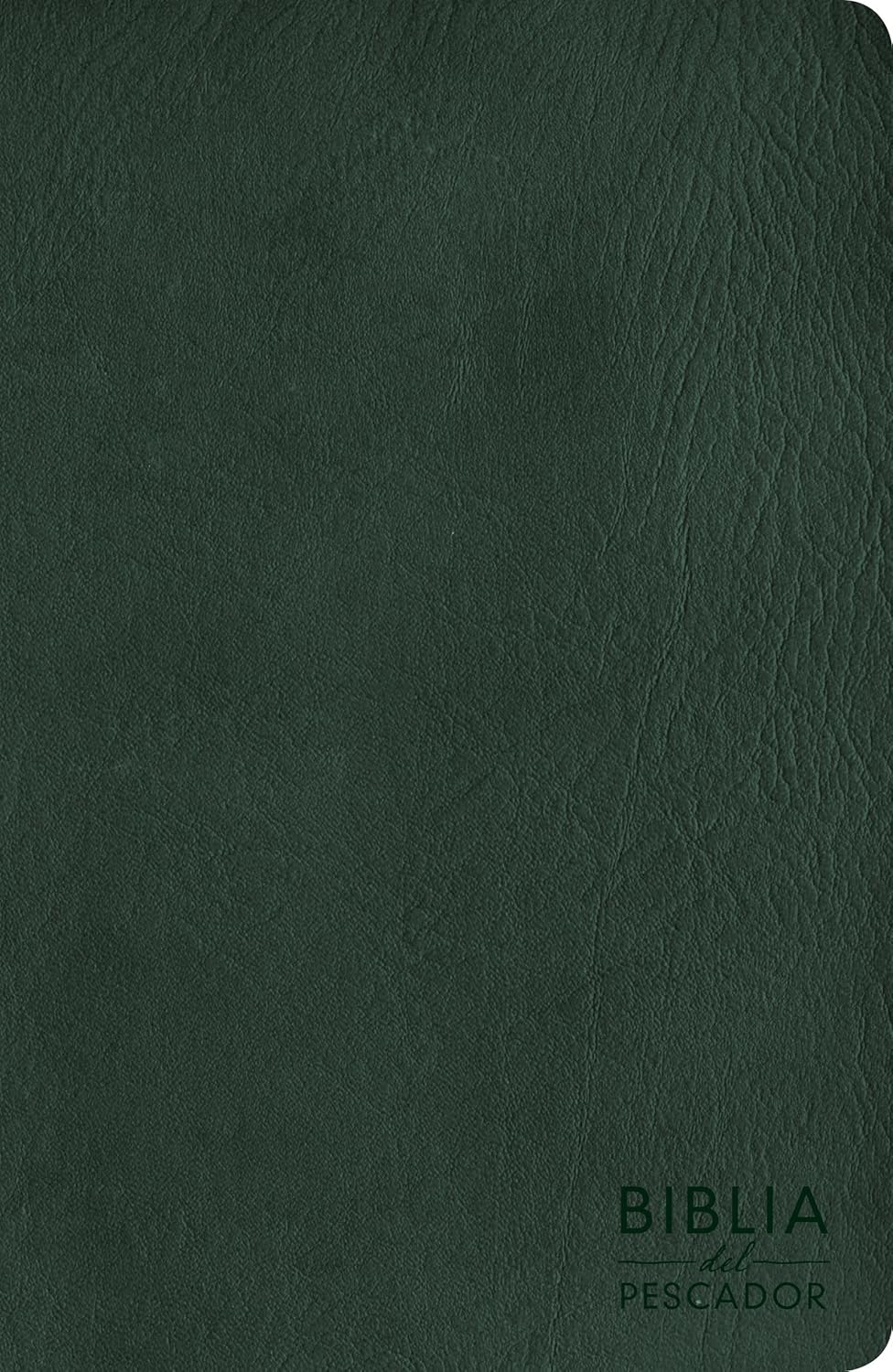 Espagnol, Bible, NVI, Biblia del Pescador, similicuir, vert, tranche argentée, gros caractères