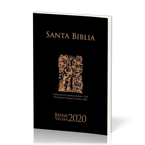 Espagnol, Bible Reina Valera 2020, Bible d'évangélisation, brochée, noire