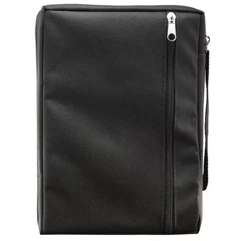 Pochette tissu noir avec Ichthus XS - Taille XS