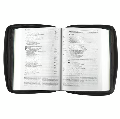 Pochette tissu noir avec Ichthus XS - Taille XS