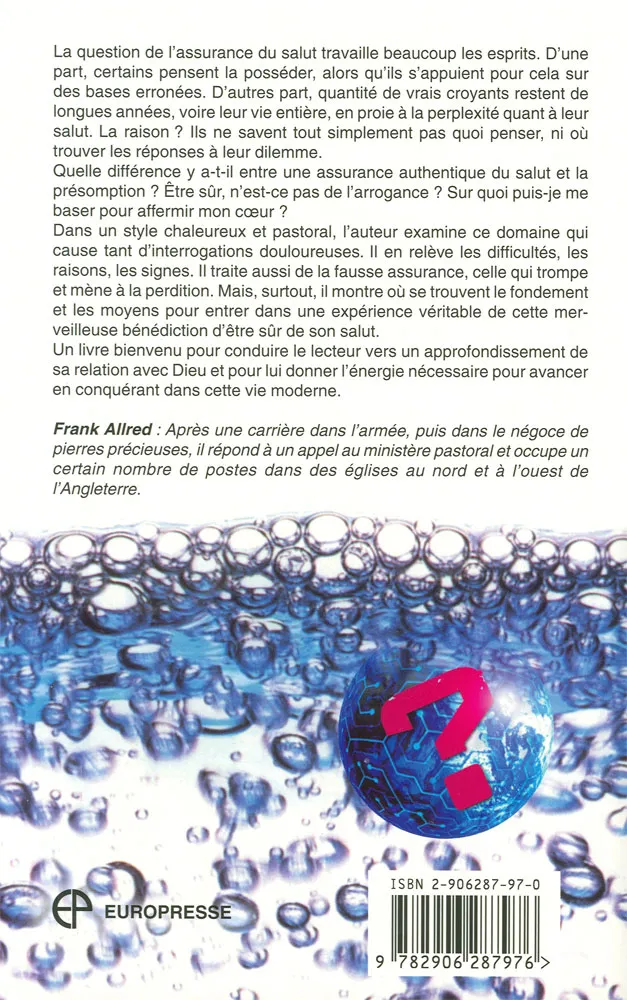 Êtes-vous sûr d'être sauvé?