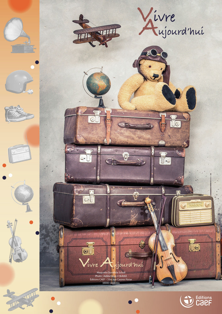 Vivre aujourd'hui - calendrier éphéméride, à suspendre et effeuiller, grande plaque