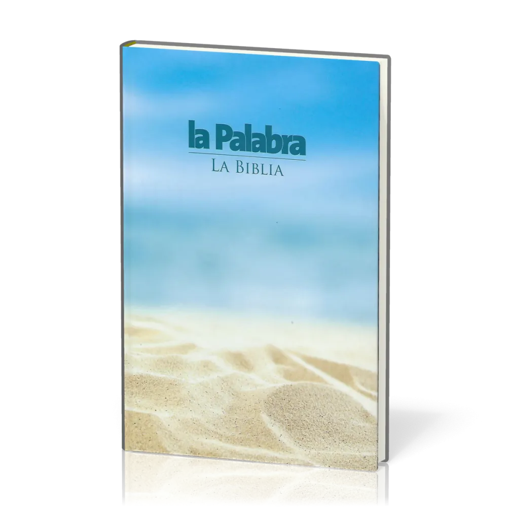 Espagnol, Bible la Palabra, couverture rigide imprimée - 3ª Edición. Portada arena. Tapa Dura