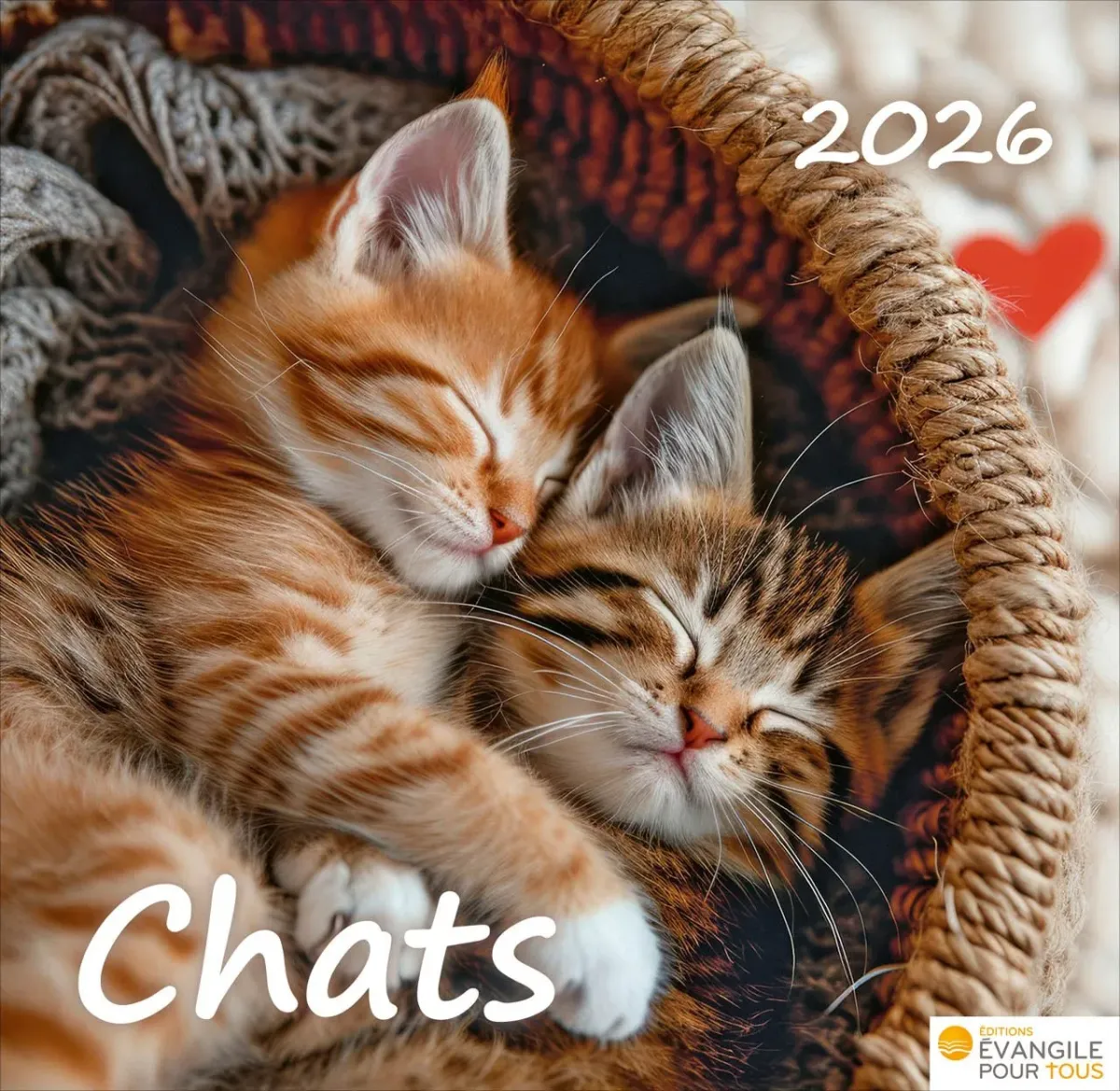 Chats, Merveilles de la création - Calendrier de table