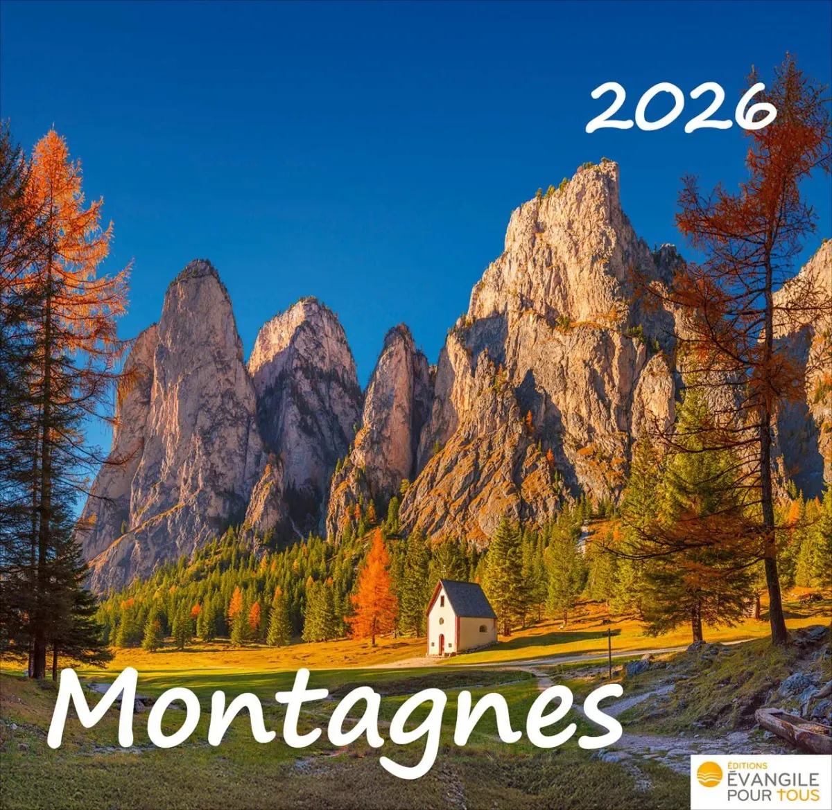 Montagnes, Merveilles de la création - Calendrier de table