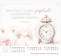 Splendeur - Mini calendrier de table