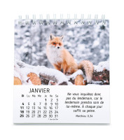 Nature en paix - calendrier à poser