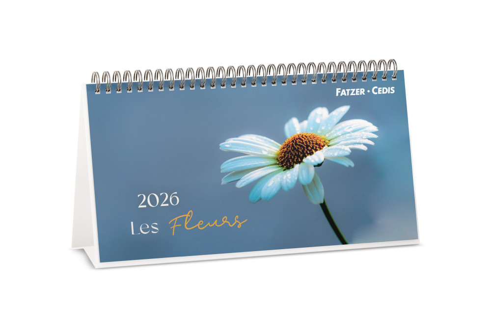 Fleurs avec versets bibliques (Les) - calendrier